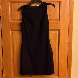 NWT Wiholl Elegant Black Sleeveless Dress - size small